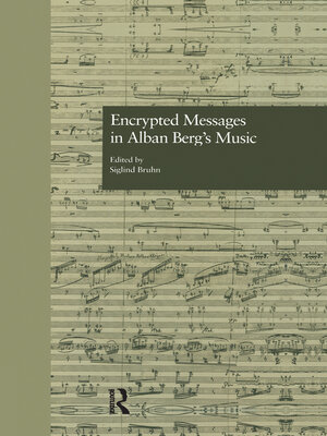 cover image of Encrypted Messages in Alban Berg's Music